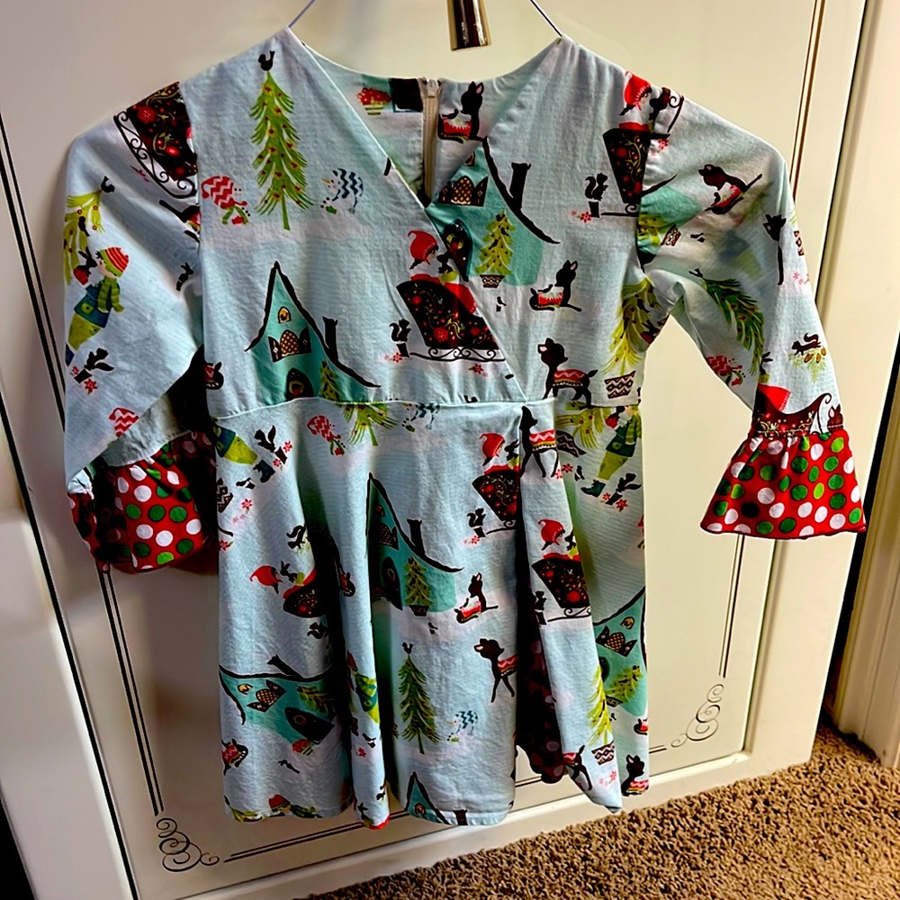 Precious Girls Holiday Dress Sz 7